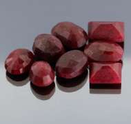 Outstanding 93.80ct collection of Rubies