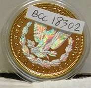1888 Colorized Morgan Dollar