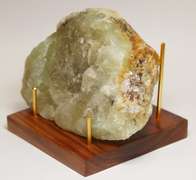Statement piece! 3.2 POUND uncut Aquamarine