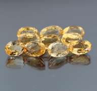 Fantastic 67.98ct 10pc golden Citrine set