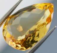 Vibrant! 9.49ct Golden orange unheated Citrine