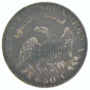 1825 Capped Bust Half Dollar R4 104