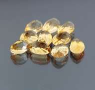 Fantastic 67.98ct 10pc golden Citrine set