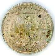 1921 Morgan Silver Dollar