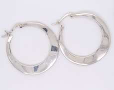 Sterling Silver Hoop Earrings