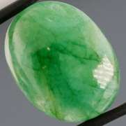 Huge natural 19.29ct Zambian Emerald cabochon