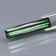 Captivating 1.76ct eye clarity forest green Tourmaline
