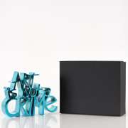 Art Is Not a Crime (Chrome Blue)