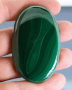 Magnificent 186.68ct untreated Malachite