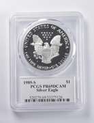 PR69 DCAM 1989-S American Silver Eagle Signed Moy PCGS