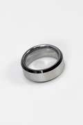 Men's Tungsten Carbide Shiny Flat Face Wedding Band Comfort Fit Ring Size 7