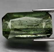 Rich 6.90ct forest green crystal pine Tourmaline
