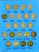 Set of Jefferson Nickels in Album