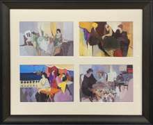 Tarkay Collage Decorative Art