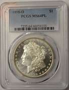 1898-O Morgan Silver Dollar PCGS MS64 PL "Proof Like"