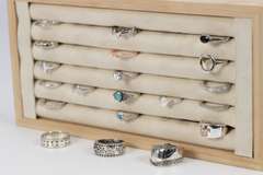 .925 Sterling Silver Curated Ring Set Lot of 20 Rings