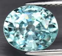 Tremendous 3.37ct baby blue Zircon
