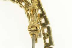 10K Yellow Gold 3.00 Ctw Diamond Squared Classic Tennis Bracelet