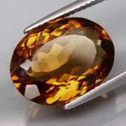 Simply divine 9.01ct high fire Imperial Citrine