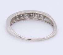 Vintage Platinum Channel Set Diamond Band