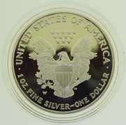 2004-W 1 oz Proof American Silver Eagle with Box and COA