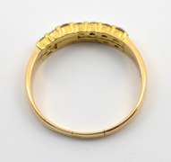 Sparkling 2 Row Diamond Band