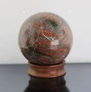 Tremendous 1,051ct Unakite sphere