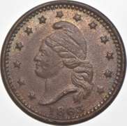 1863 Army & Navy Civil War Token
