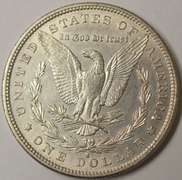 1886-S Morgan Silver Dollar, Lightly Circulated.