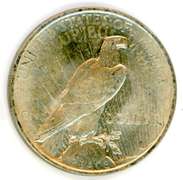 1924 Peace Silver Dollar