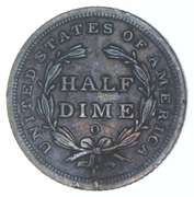 1839-O Seated Liberty Half Dime