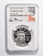 PF70 UCAM 2004-W $100 American Platinum Eagle - Signed - Graded NGC