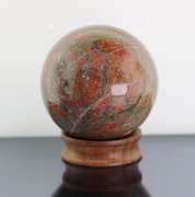Tremendous 1,051ct Unakite sphere