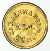 A. Bechtler $1 California Gold Dollar