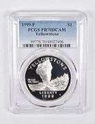 PR70 DCAM 1999-P Yellowstone National Park PCGS