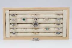 .925 Sterling Silver Curated Ring Set 20 RIng Lot Various Sizes & Styles