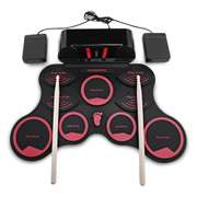10 Pads Electronic Roll Up Drum Kit with Recording