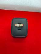 CERTIFIED 18K GOLD AND DIAMOND ENGAGEMENT RING