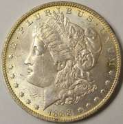 1888-O Morgan Silver Dollar, BU.