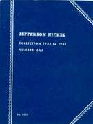 Set of Jefferson Nickels in Album