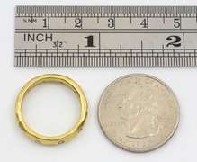 Useful Band with Flush Set Diamonds