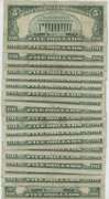 20 Nice Series of 1953 & 1963 $5 Red Seal Notes