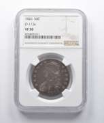 VF30 1826 Capped Bust Half Dollar O-113a NGC
