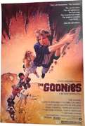 Jeff Cohen Autographed The Goonies Chunk 27x40 Movie Poster Exact Proof ACOA