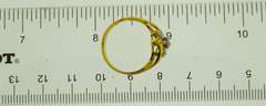10KT Yellow Gold Roby Ring