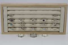 .925 Sterling Silver Curated Lot of 20 Rings Various Sizes & Styles