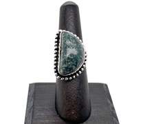 Lot Liquidation! 5 Mixed Tibetan Silver Gemstone Rings