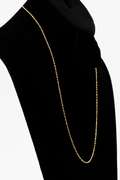14k Yellow Gold Solid Singapore Rope Link Chain 1.4mm Necklace 22"