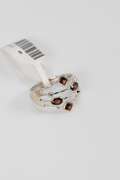 Sterling Silver Natural Garnet Gemstone Ring