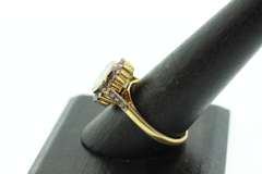 Sterling Silver & Diamond Ring